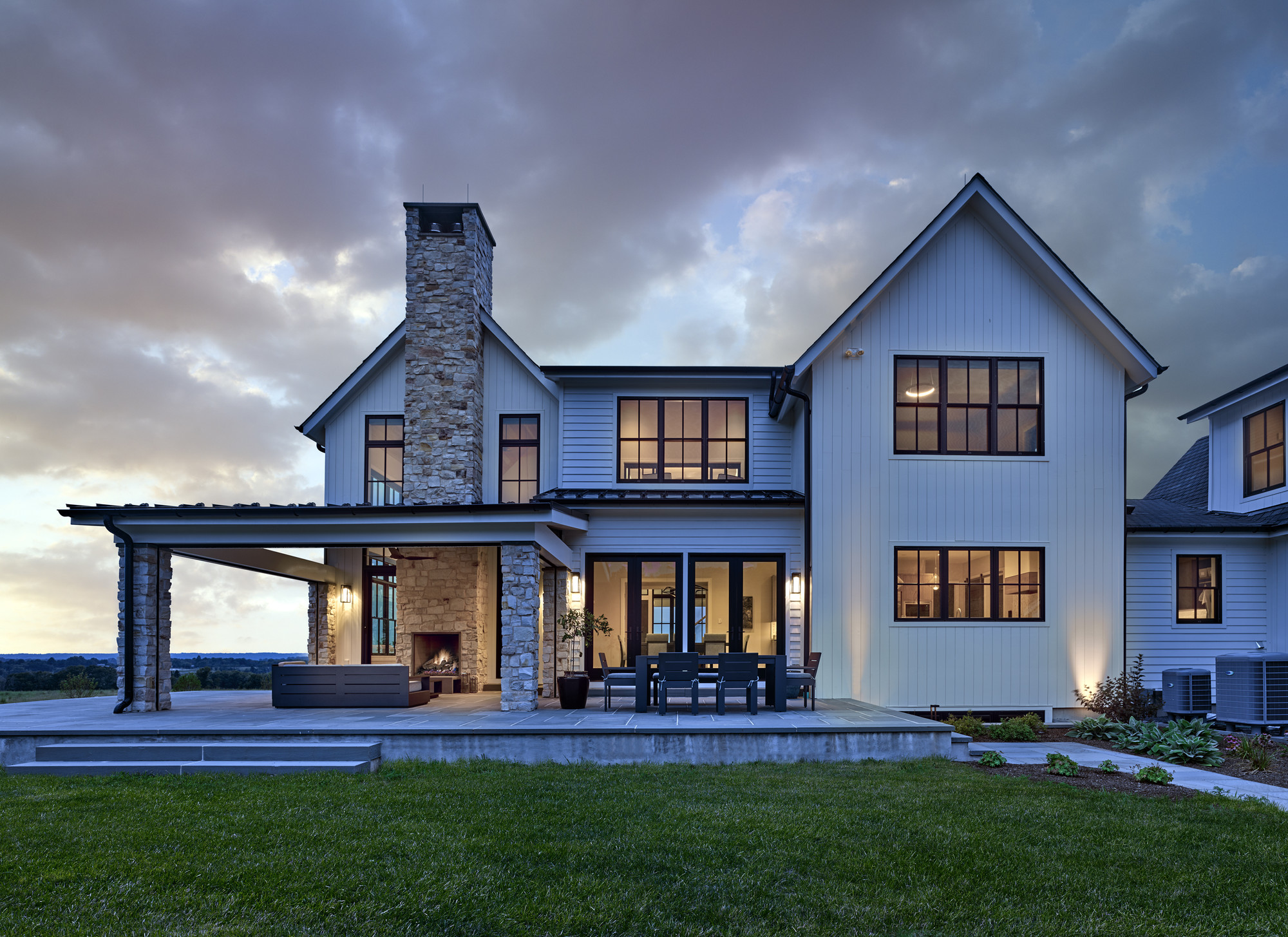 Modern Farmhouse With Mountain Views East Amwell Nj